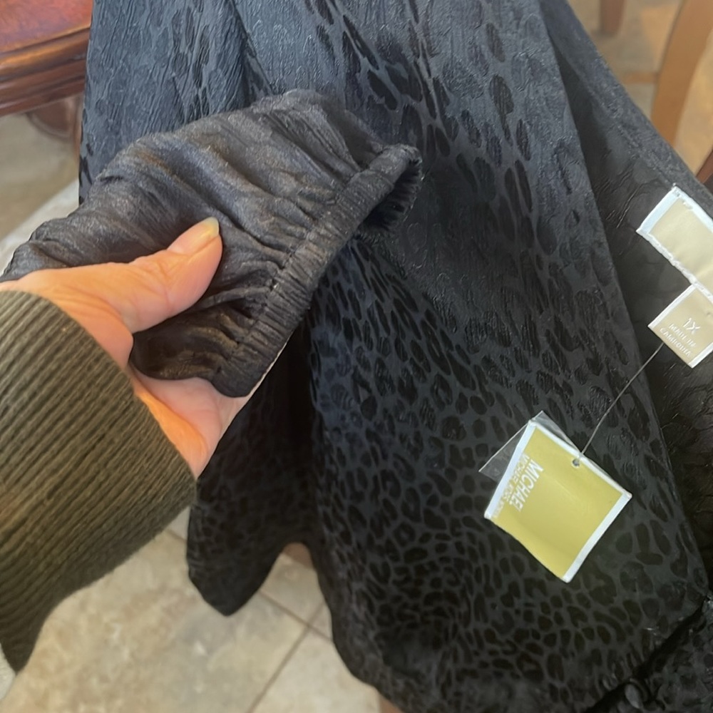 Michael Michael Kors black blouse.